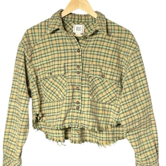 BDG Urban Outfitters Joey Oversized Plaid Button Down Shirt - Picture 2 of 11